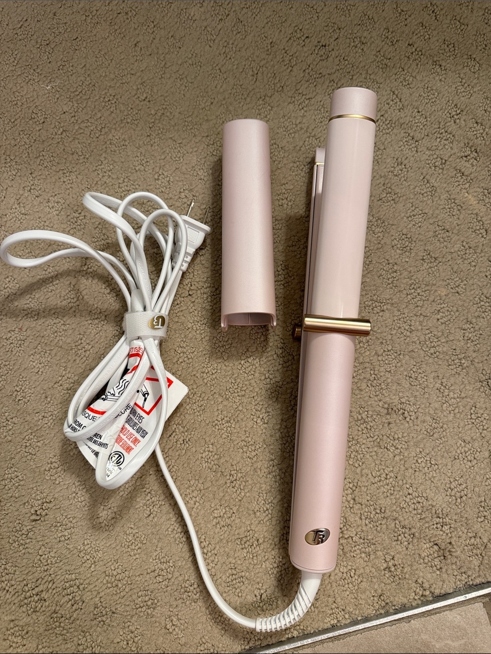 T3 Curling Straightener Pink/Gold